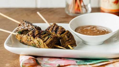 Beef Satay With Peanut Sauce – NOW! Style